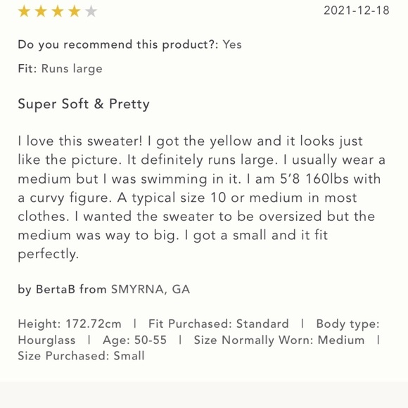 ANTHROPOLOGIE Pilcro Teddy V-Neck Tunic Sweater - Picture 16 of 16